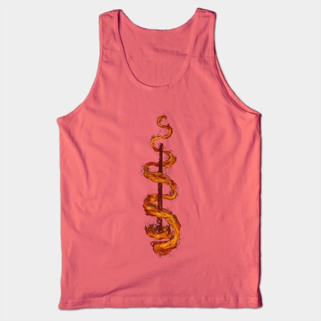 [Possible] Official Yellow [Fire] Sign [003] Tank Top by tfernandesart